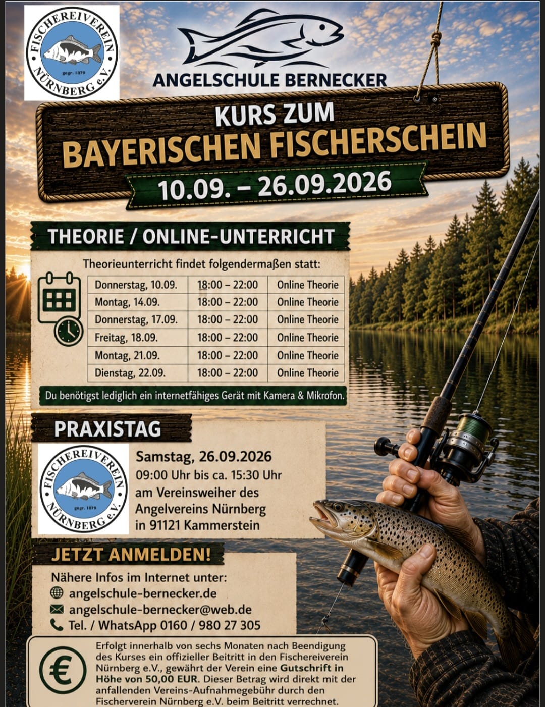 Dein Weg zum Angelschein – Im September geht’s los!
